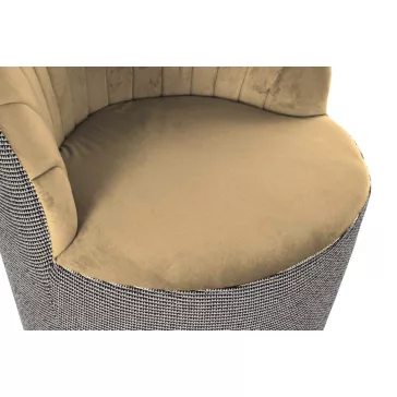 Fotel poliészter 69x66x85 terrakotta