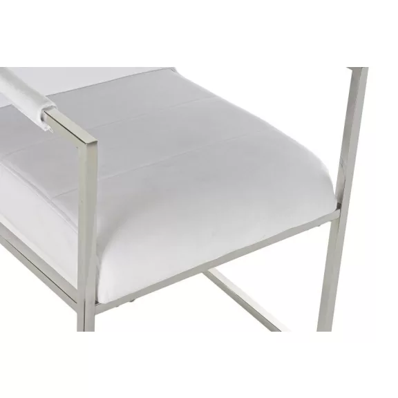 Szék fém poliészter 75x57x92 szürke