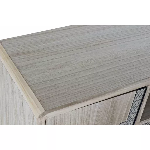 Bútor paulownia fém 120x41x65
