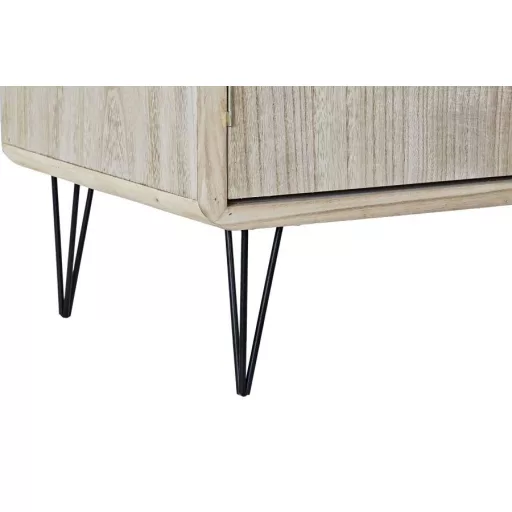 Bútor paulownia fém 120x41x65