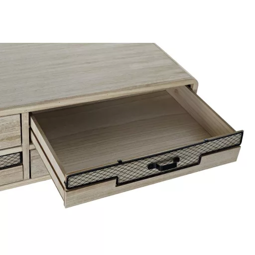 Bútor tv-s paulownia fém 115x61x43