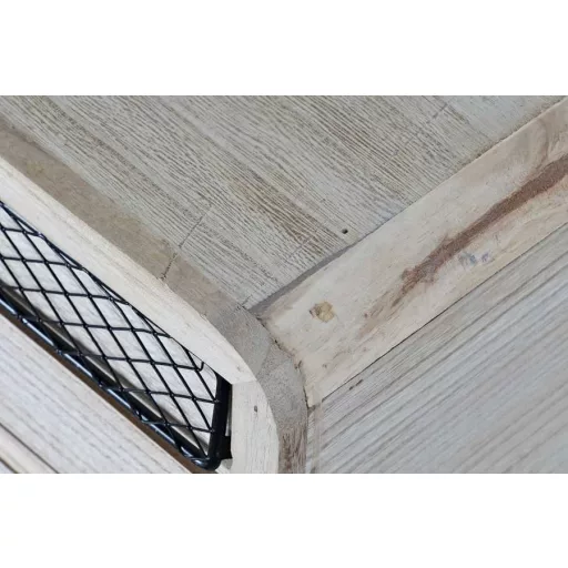Bútor tv-s paulownia fém 115x61x43