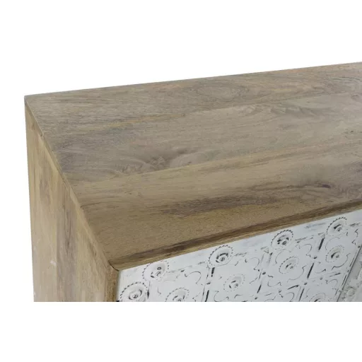 Bútor mango 165x45x100 régies fehér