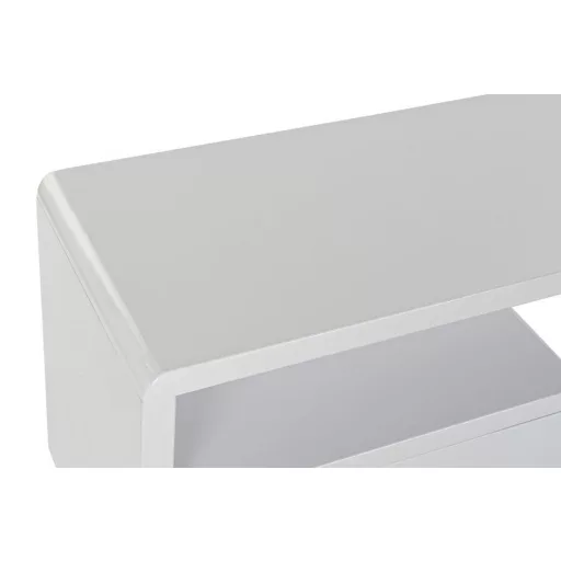 Tv-s bútor mdf üveg 140x40x50 fehér
