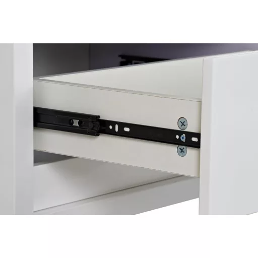 Tv-s bútor mdf üveg 140x40x50 fehér