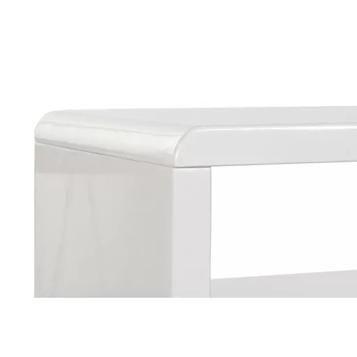 Tv-s bútor mdf üveg 140x40x50 fehér