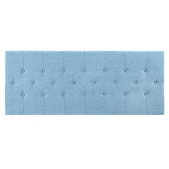 Ágytámla poliészter rubberwood 160x7x65