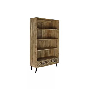 Polc mango fém 100x40x180