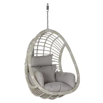 Fotel rattan szintetikus aluminium 92x70x113 felakasztható