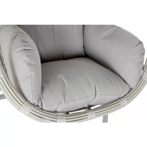 Fotel rattan szintetikus aluminium 92x70x113 felakasztható