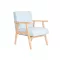 Fotel poliészter mdf 61x63x77 bársony