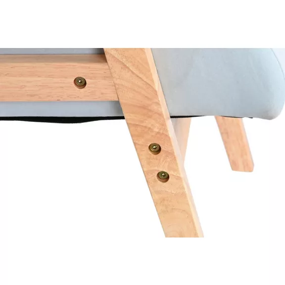 Fotel poliészter mdf 61x63x77 bársony