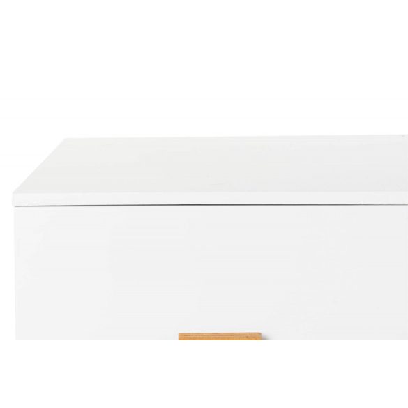 Kávézó asztal mdf 120x60x45 fehér