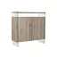 Bútor üveg mdf 120x44x120