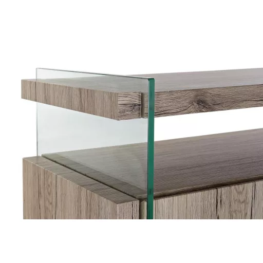 Bútor üveg mdf 120x44x120