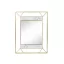 Tükör fém mdf 60x2x80 aranyozott