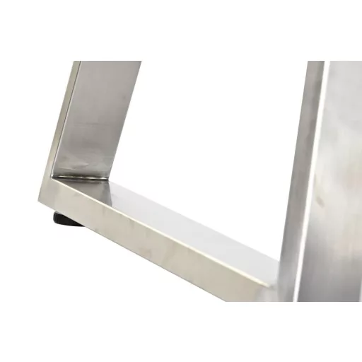 Asztal kávés mdf fém 120x60x44 fekete