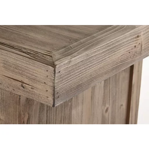 Szekrény fa 180x45x85 természetes