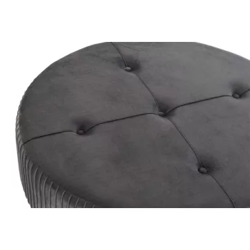 Lábtartó velvet fa 80x80x38 bársony