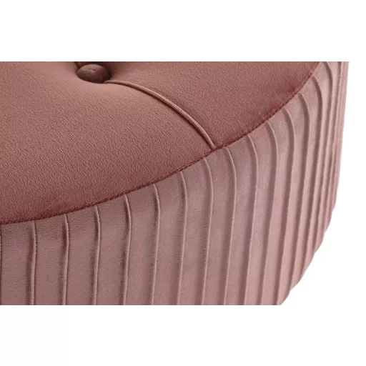 Lábtartó velvet fa 60x60x38 bársony