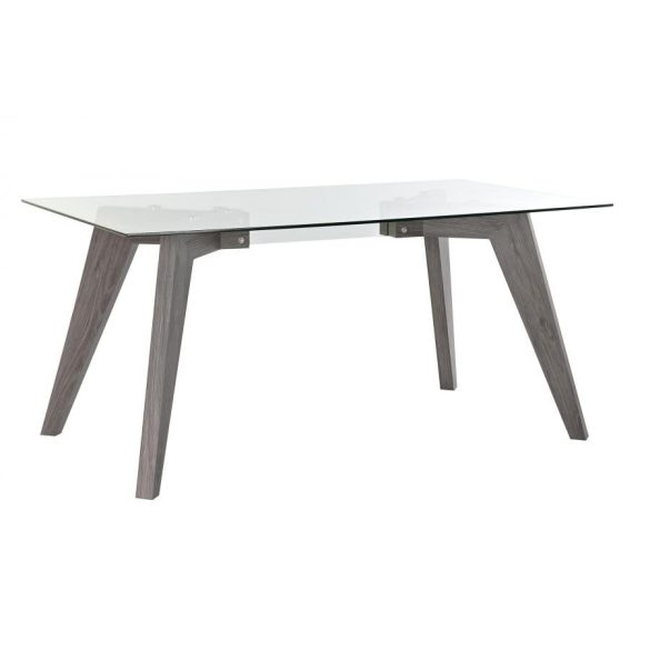 Asztal ebédlő üveg mdf 160x90x75