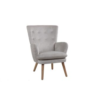 Fotel polieszter fa 76x66x92,5 beige