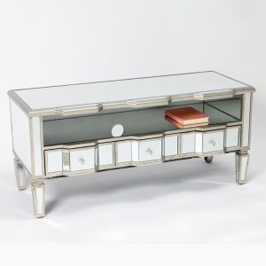 Szekrény tv-s tükör mdf 112x45x50