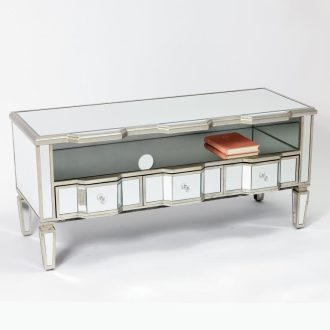 Szekrény tv-s tükör mdf 112x45x50