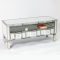Szekrény tv-s tükör mdf 112x45x50