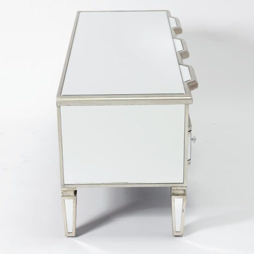 Szekrény tv-s tükör mdf 112x45x50