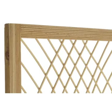 Paraván bambusz 135x2x180 természetes barna