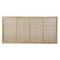 Ágytámla rattan 160x3x80 természetes barna