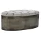Kispad fém polieszter 121x44x47,5 beige