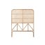 Ágytámla, rattan, bambusz, 100x4x90, természetes