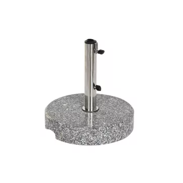 Napernyő tartó gránit inox 38x38x41 24kg. szürke