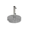 Napernyő tartó gránit inox 38x38x41 24kg. szürke