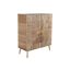 Szekrény paulownia mdf 100x44x118 barna 