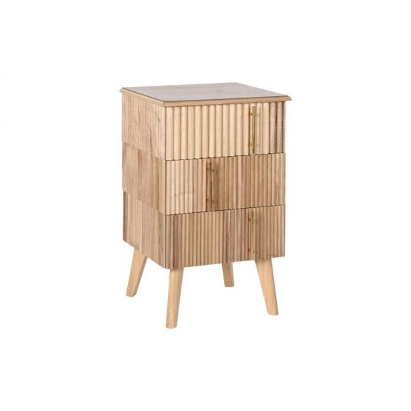 Éjjeli szekrény paulownia mdf 43x40x70 