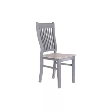 Szék paulownia mdf 161.5x81.5x78 szürke 