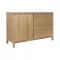 Szekrény fenyő mdf 120x40x80 3 fiókos 