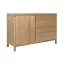 Szekrény fenyő mdf 120x40x80 3 fiókos 