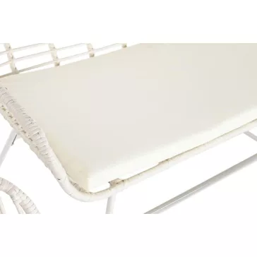 Szófa szett 4db-os rattan szintetikus 124x74x84 párnával