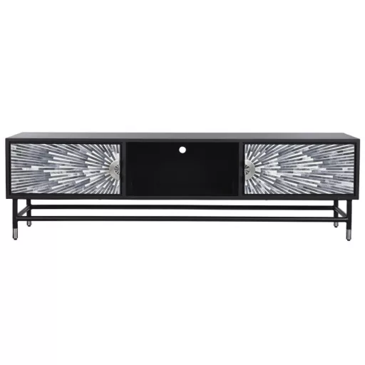 Tv-s szekrény mdf műgyanta 170x40x50 