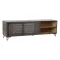 Tv-s szekrény mango fém 160x40x50 barna 