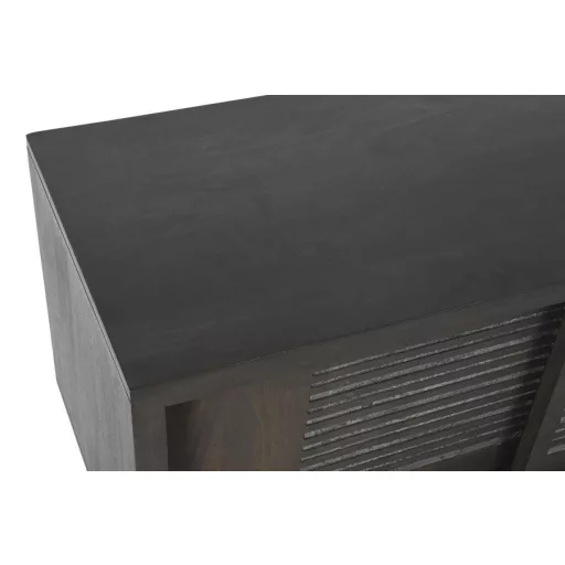 Tv-s szekrény mango fém 160x40x50 barna 