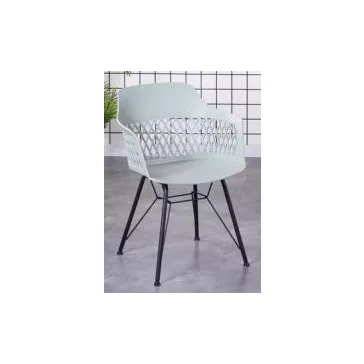 Szék pp fém 57x57x80,5 zöld 