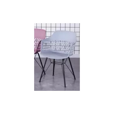 Szék pp fém 57x57x80,5 kék tengeri 