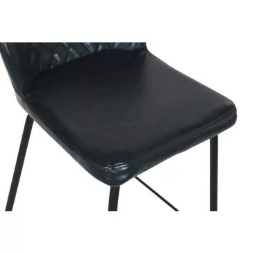 Bárszék pu fém 40x42,5x81,5 fekete 