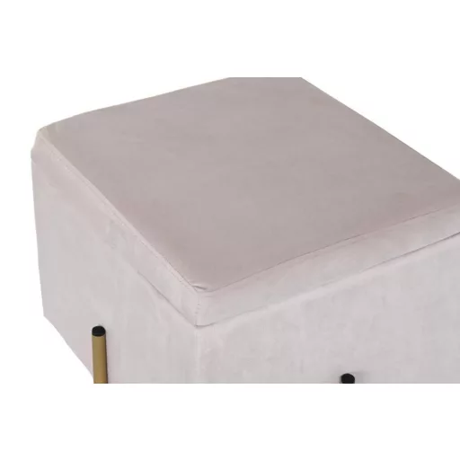 Lábtartó poliészter fém 45x45x45 tetővel 