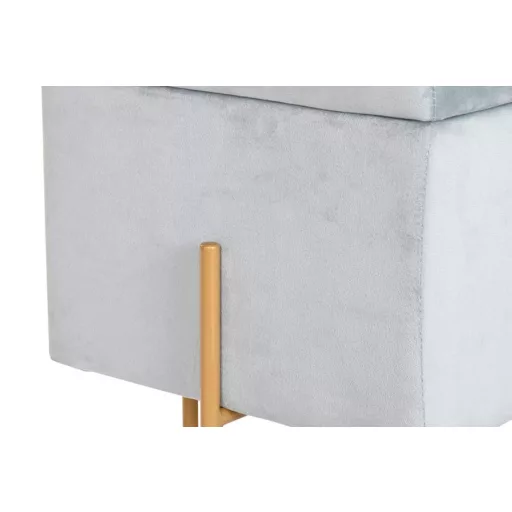 Lábtartó poliészter fém 45x45x45 tetővel 